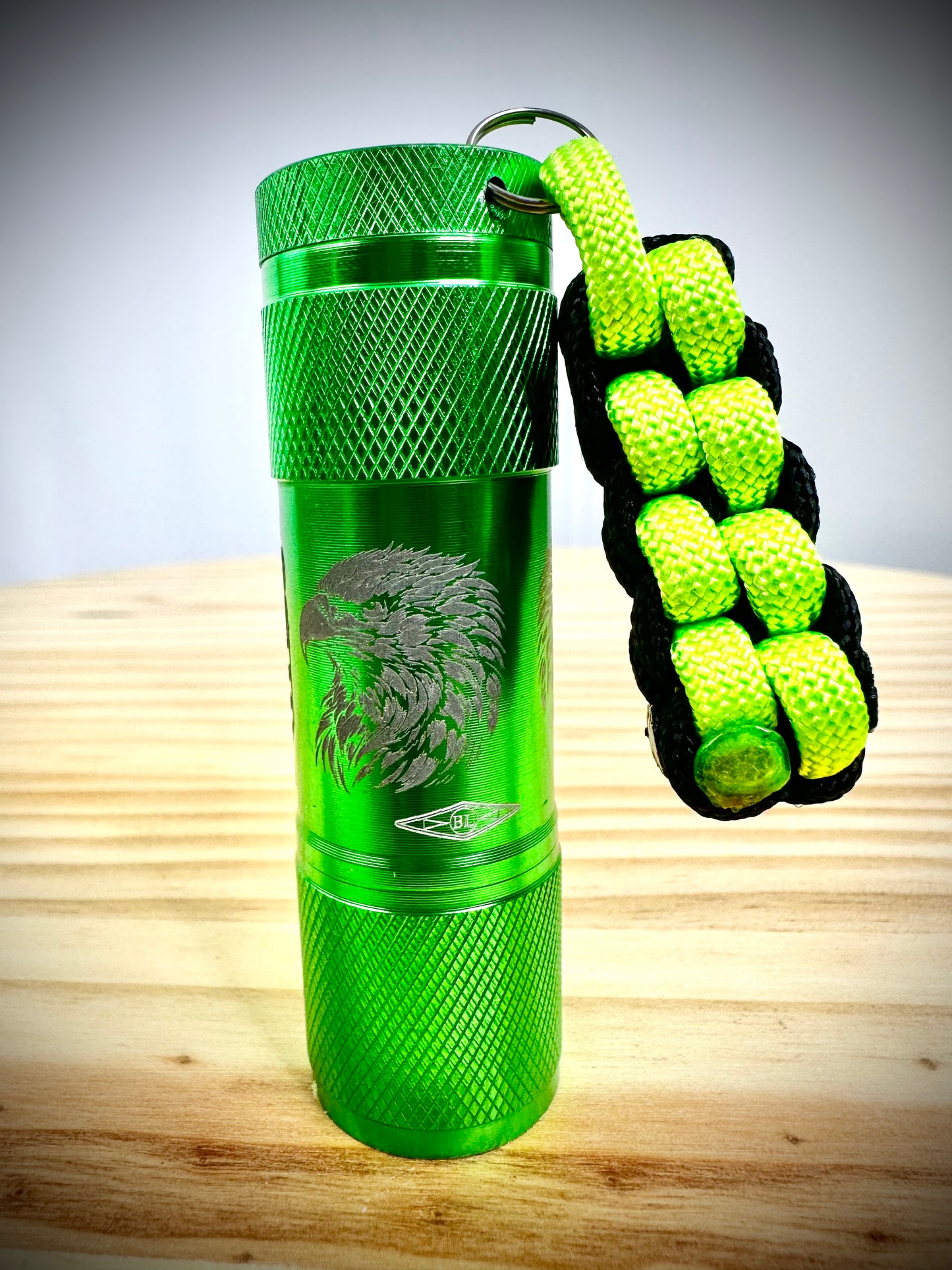 Flashlight - Gun Flag Eagle - Green
