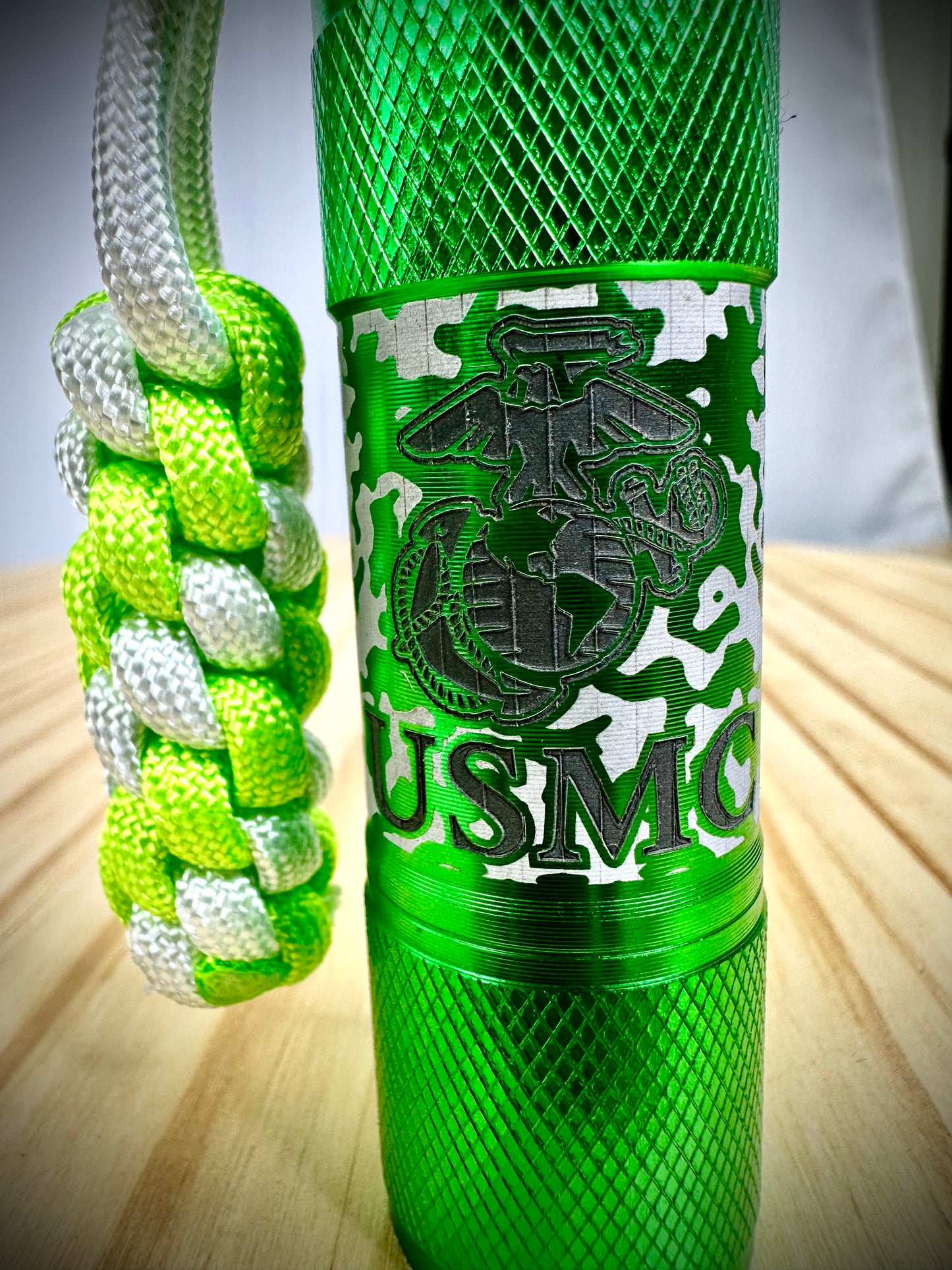 Flashlight - USMC Camo - Green