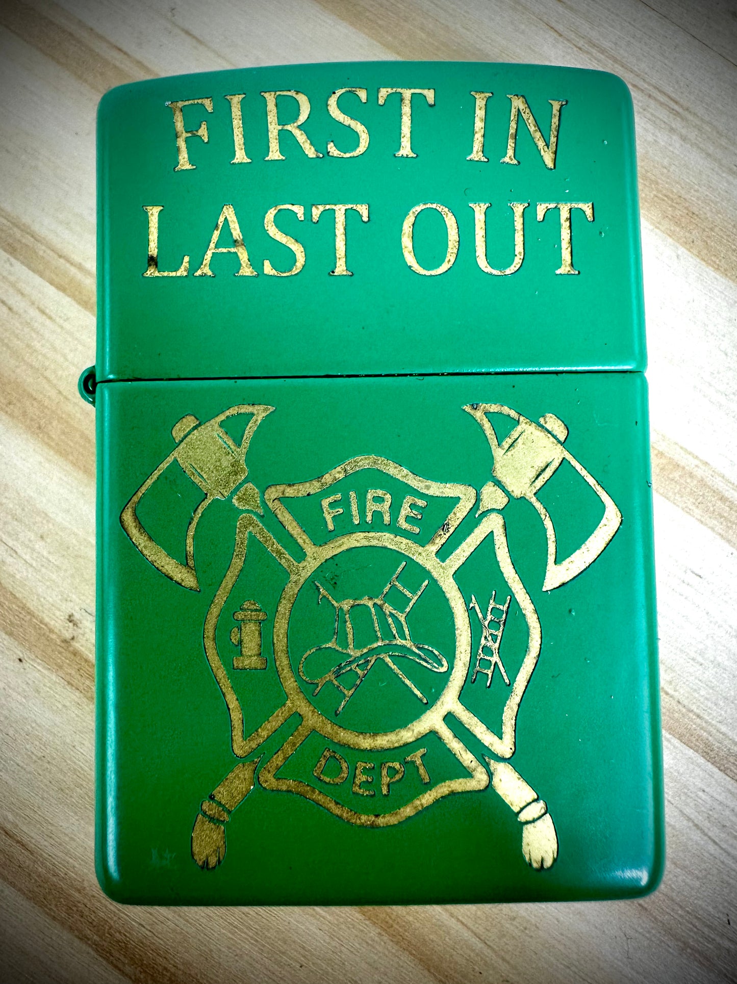 Zippo Lighter - Fire Fighter - Red