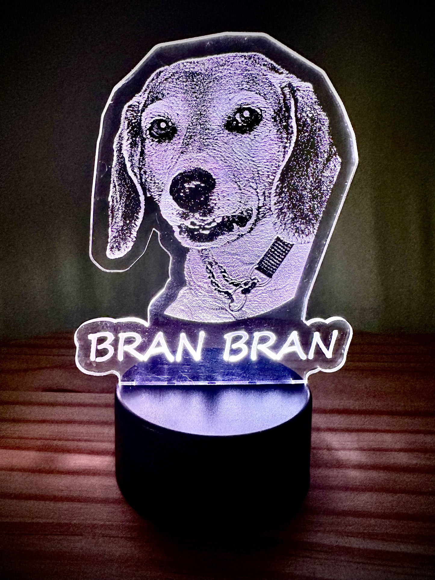Acrylic Lamp Base - Customized to your Request