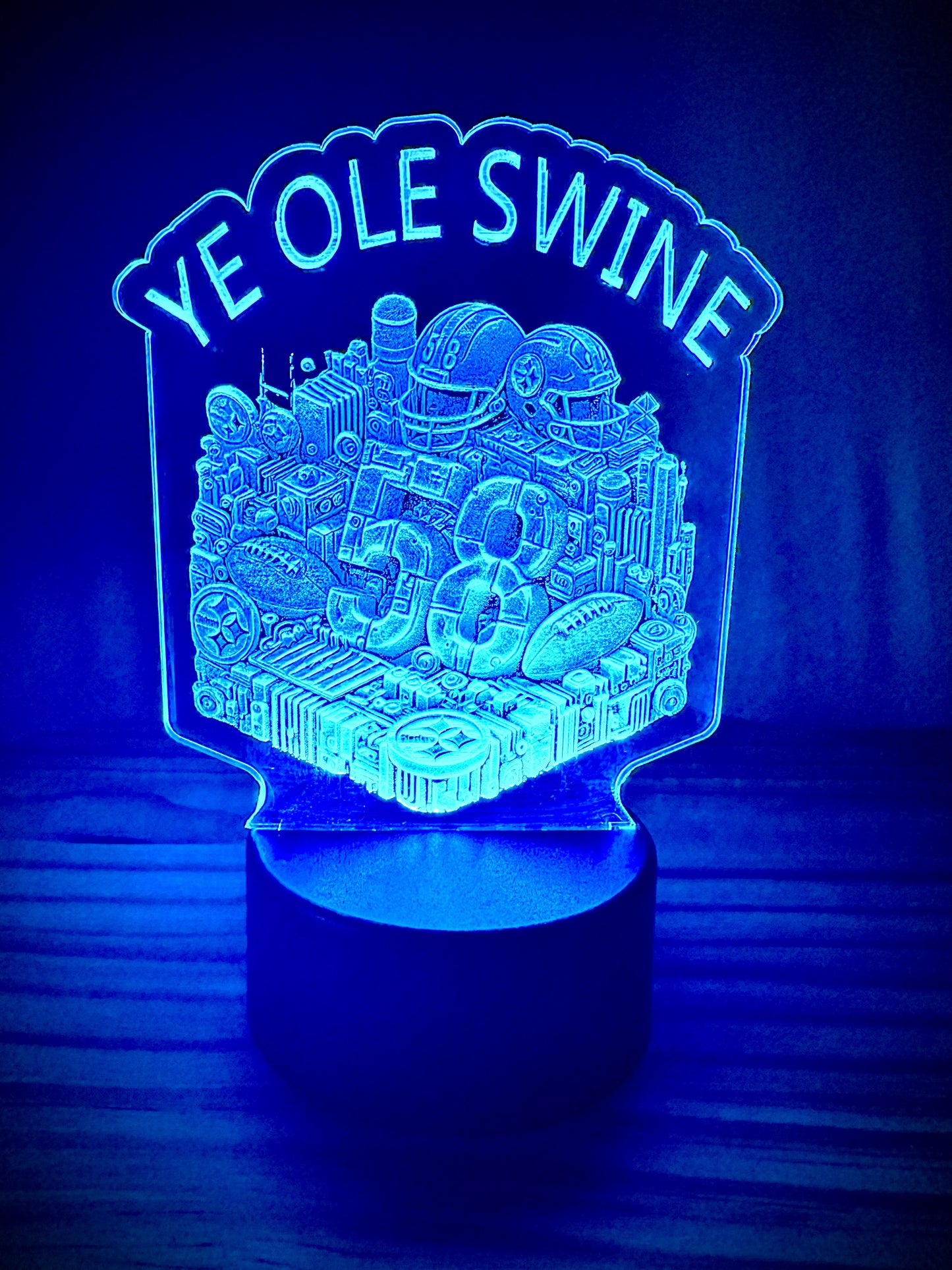 Acrylic Lamp Base - Customized to your Request