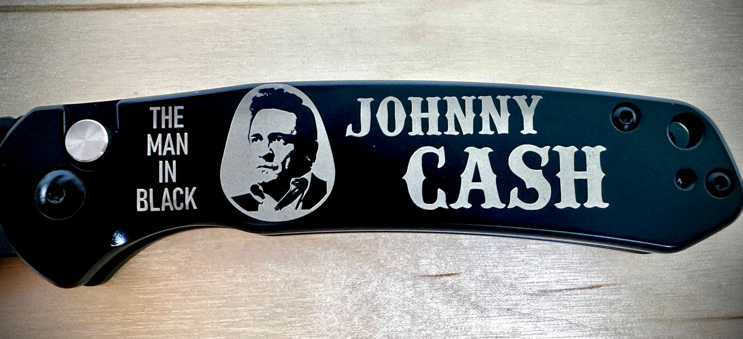 CJRB - Pyrite - Black - Johnny Cash - Length 7 1/4 In