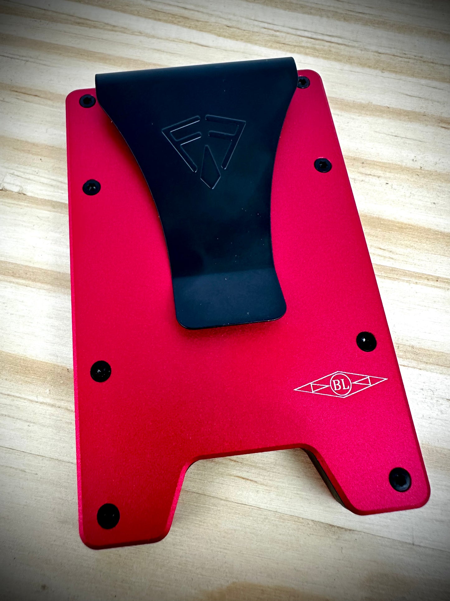 Minimalist Wallets - Fire Fighter - Red
