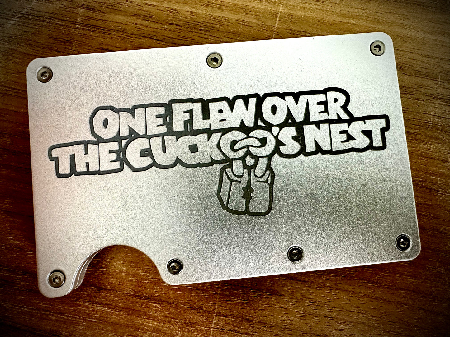 Minimalist Wallets - Cuckoos Nest- Silver