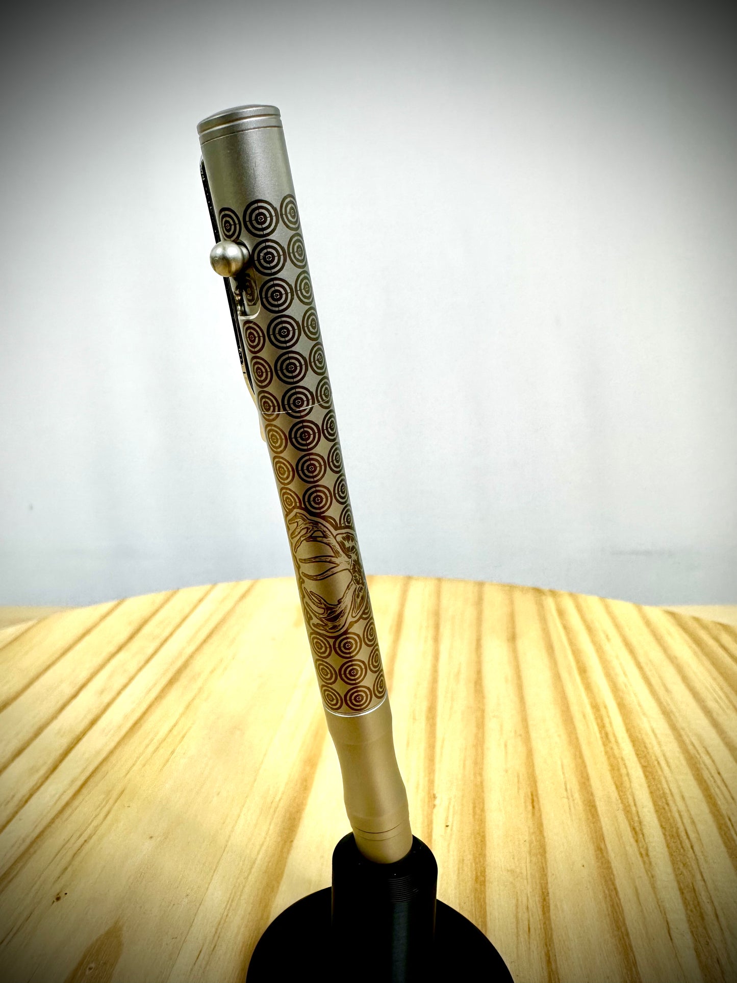 Origin Joy - Sandblast Stainless Bolt Action - Deer Head with Targets