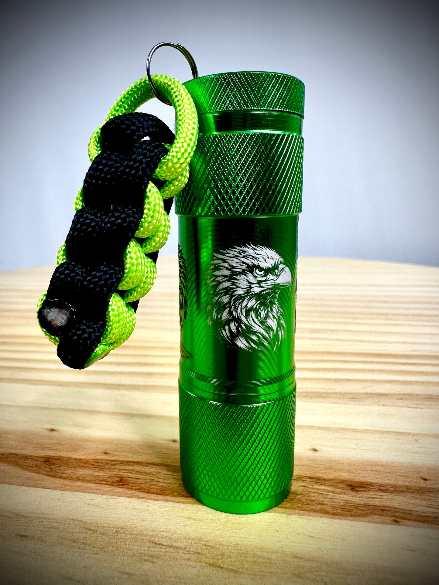 Flashlight - Gun Flag Eagle - Green