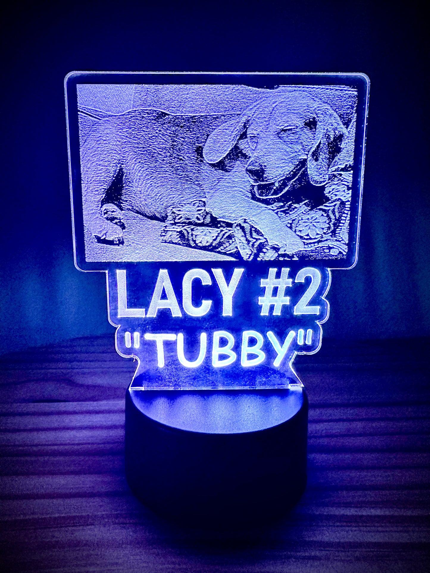 Acrylic Lamp Base - Customized to your Request