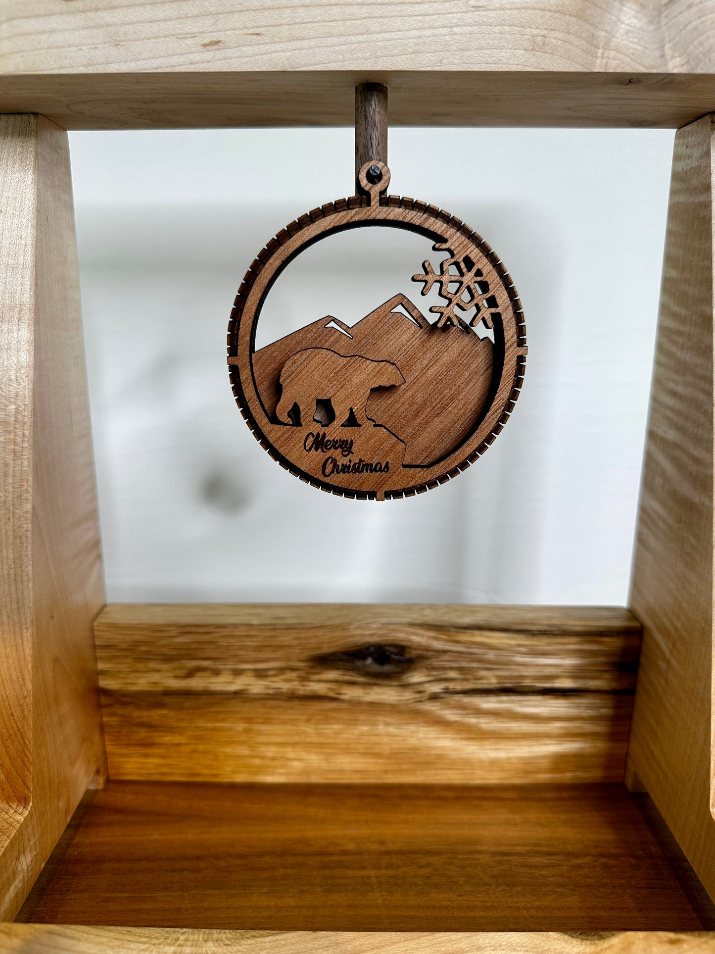 3D Polar Bear Ornament