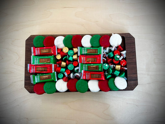 Custom Christmas Serving Tray - Large Tray Merry Christmas