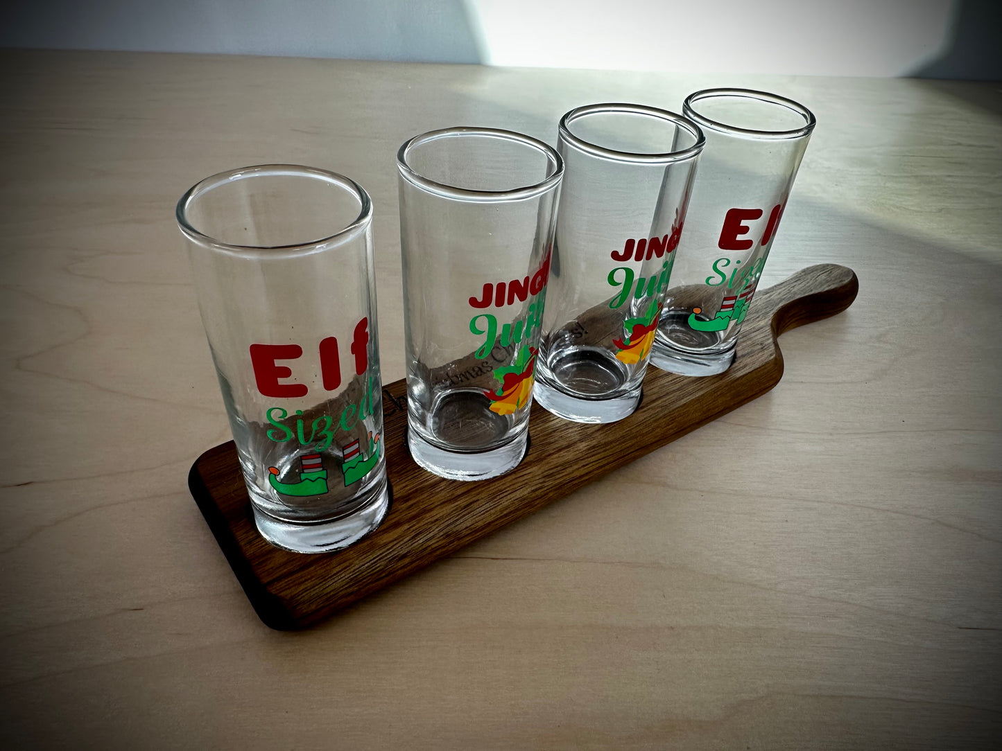 Christmas Cheers Shot Tray