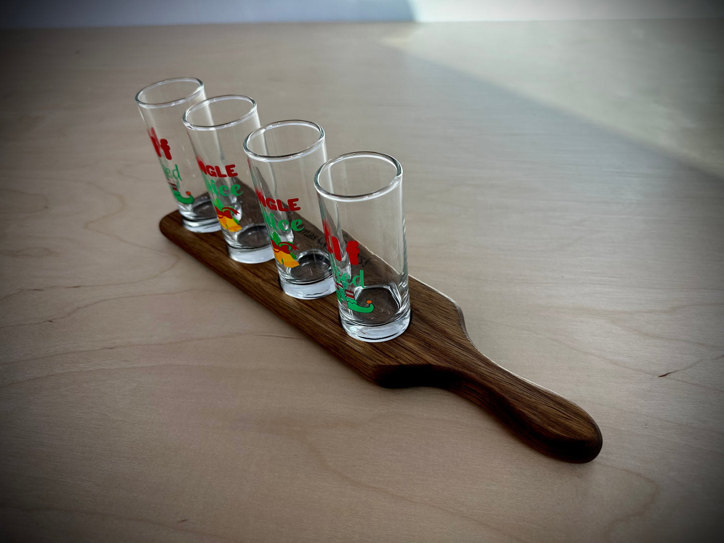 Christmas Cheers Shot Tray