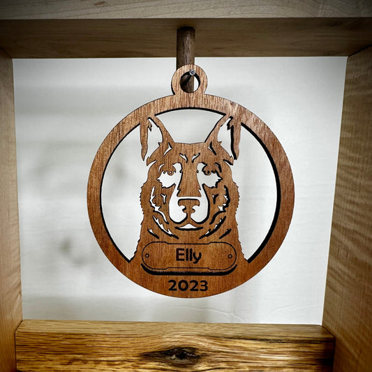 Adorable Dogs Style Christmas Ornament