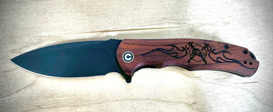 Civivi - Parxis - Walnut - Fire Fighter - Length 8 1/2 In