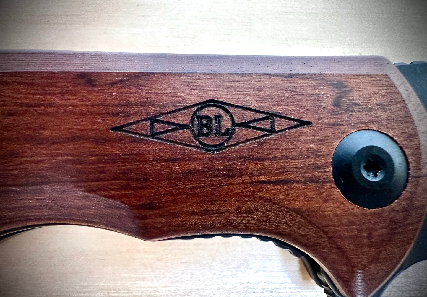 Civivi - Parxis - Walnut - Fire Fighter - Length 8 1/2 In