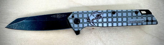 Kershaw - Misdirect - Stainless Steel - Fish With Square Pattern - Length 7.0 In