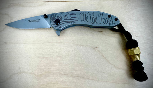 Guidesman Jolt - Sand Blasted - We The People - Length 6 5/8 In