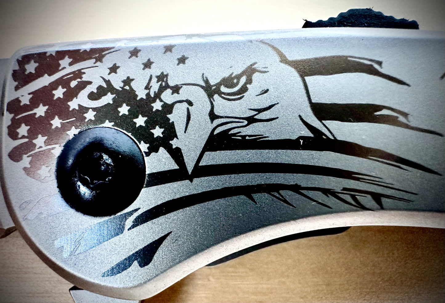 Guidesman Jolt - Sand Blasted - We The People - Length 6 5/8 In