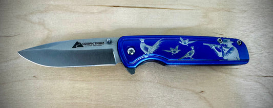Ozark Trail Liner Lock - Blue - Pheasent Hunter - Length 7.0 In