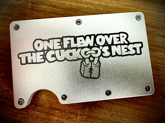 Minimalist Wallets - Cuckoos Nest- Silver