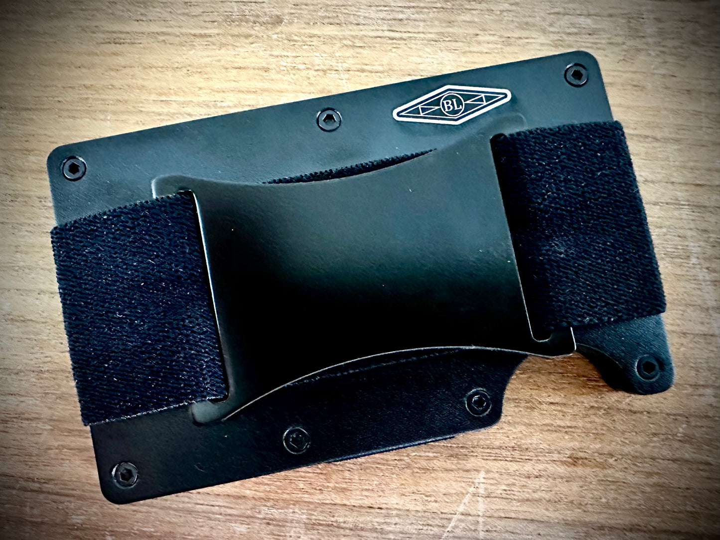 Minimalist Wallets - Music Notes - Black
