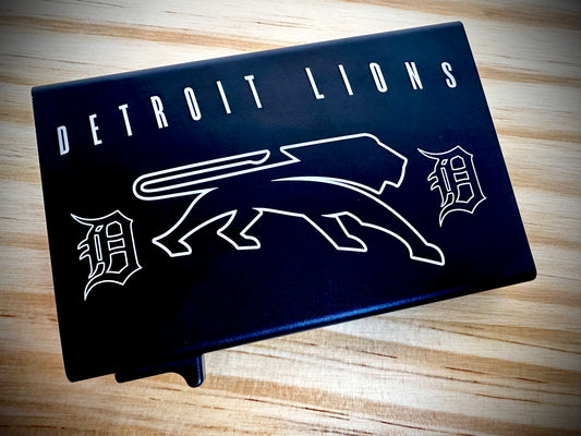 Minimalist Wallets - Detroit Lions - Automatic Pop-Up