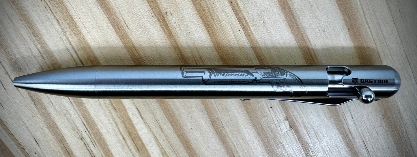 Bastion - Bolt Action Hogs Leg Shotgun - All I Can Say About This Pen is...HEAVY INDUSTRIAL!