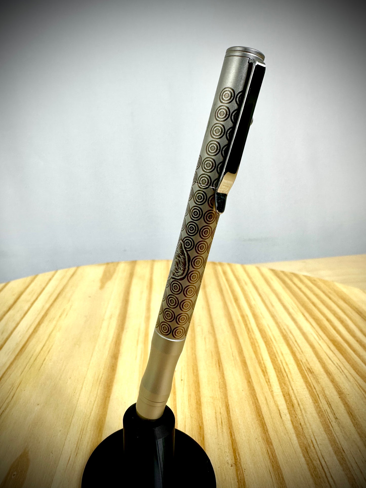 Origin Joy - Sandblast Stainless Bolt Action - Deer Head with Targets