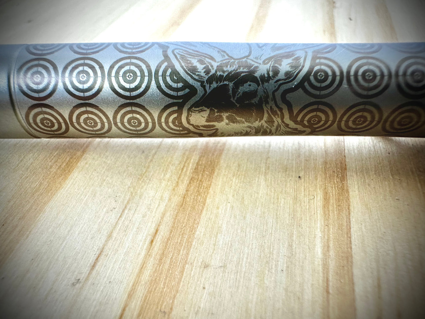 Origin Joy - Sandblast Stainless Bolt Action - Deer Head with Targets