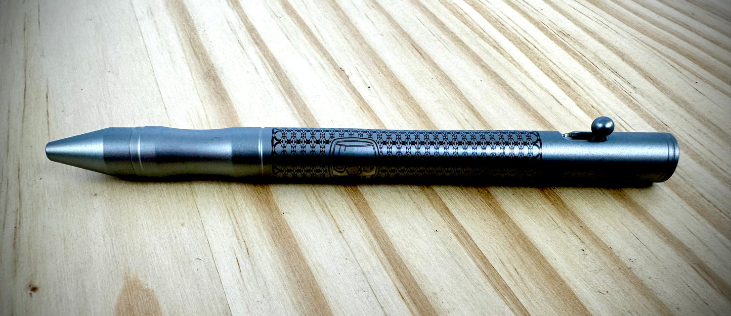 Origin Joy - Sandblast Stainless Bolt Action - Wiskey Glass