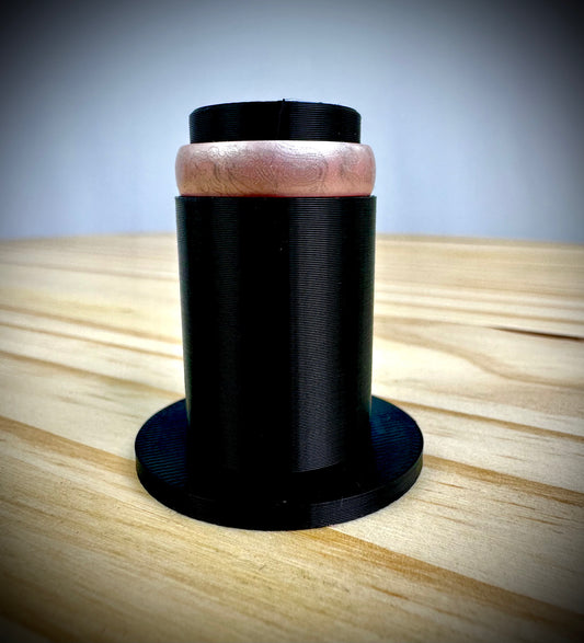 Womens Silicone Ring - Swirl Tribal - 5.5mm Wide 2mm Thick - Great for Workouts!